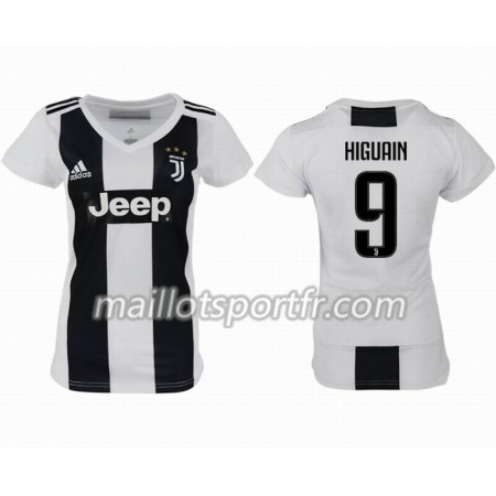 Maillot de Foot Juventus HIGUAIN 9 Femme Domicile 2018/19